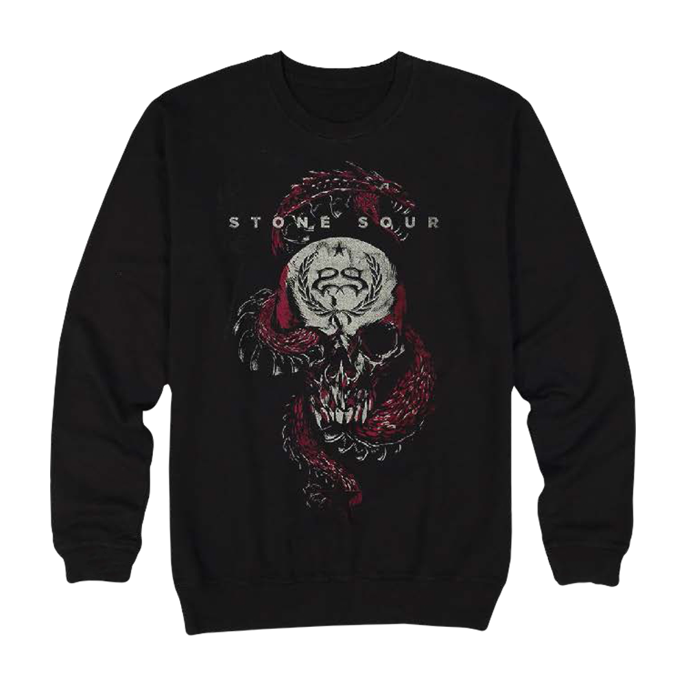 Skull crewneck hot sale