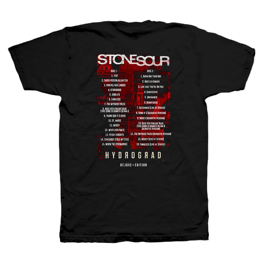 Hydrograd Deluxe Tracklisting Tee