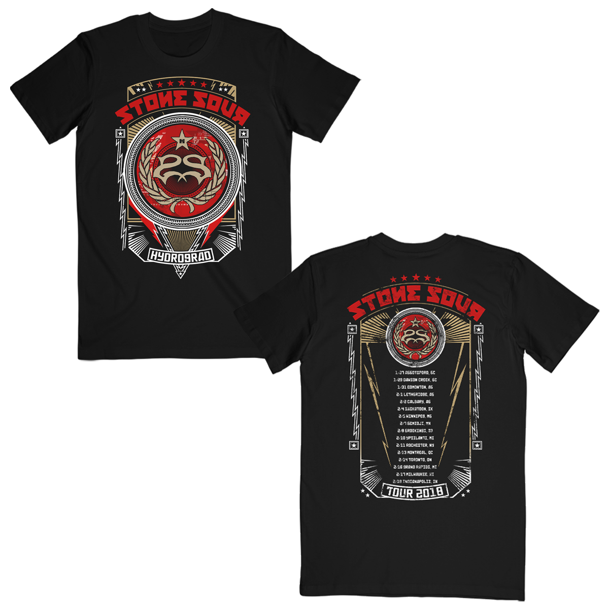 Hydrograd Black Itin Tee