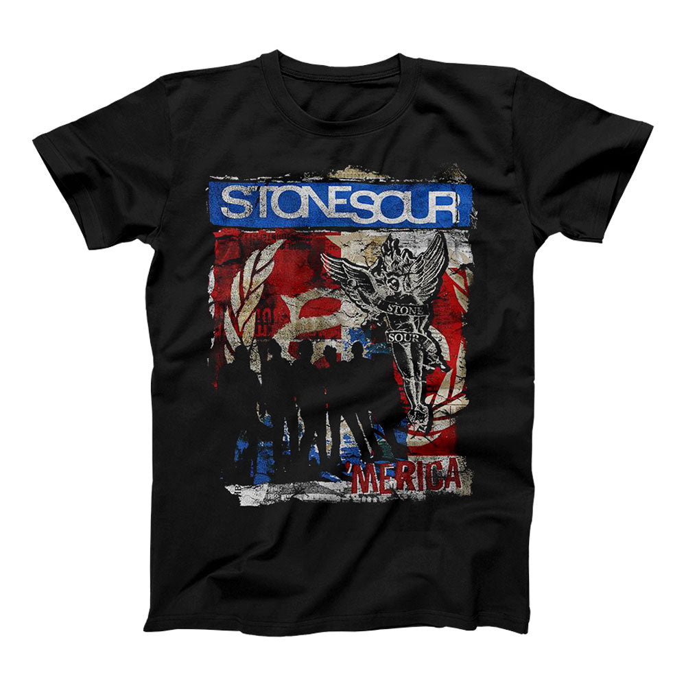 Stone Sour 'Merica Black Tee